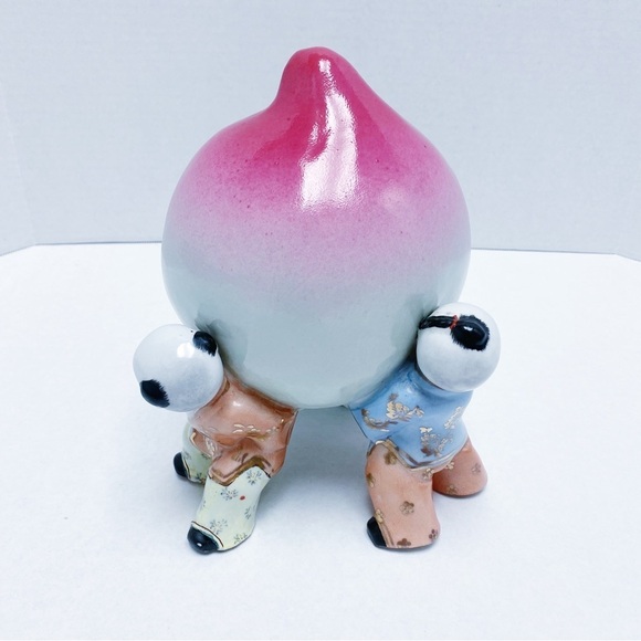 Vintage Peach Figurine - Picture 3 of 5